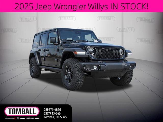 2025 Jeep Wrangler WRANGLER 4-DOOR WILLYS