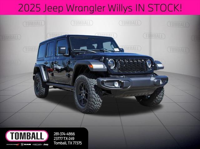 2025 Jeep Wrangler WRANGLER 4-DOOR WILLYS