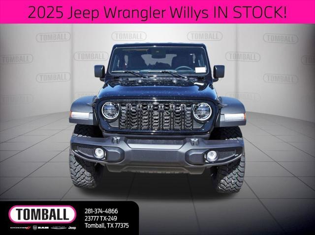 2025 Jeep Wrangler WRANGLER 4-DOOR WILLYS