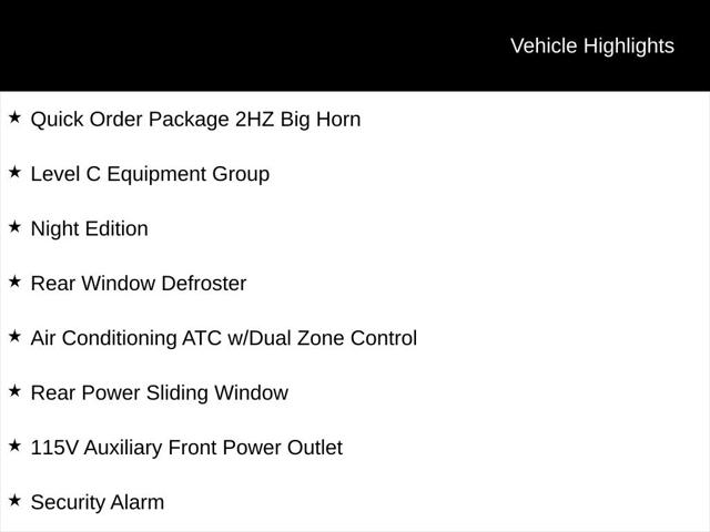 2022 RAM 3500 Big Horn Mega Cab 4x4 64 Box