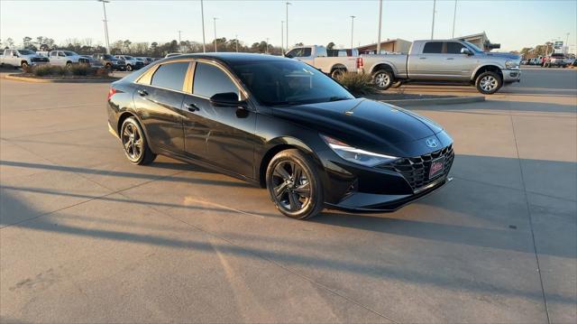 2022 Hyundai Elantra Hybrid Blue