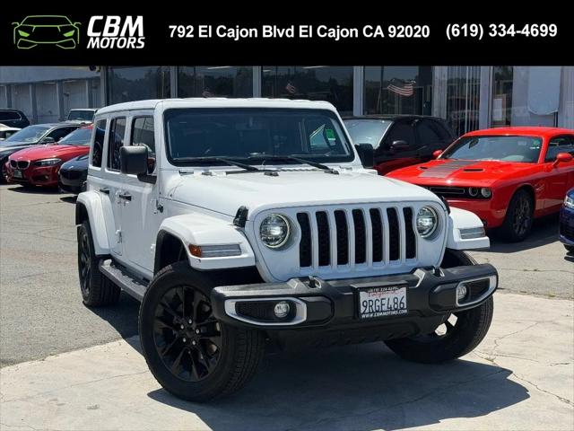 2021 Jeep Wrangler 4xe Unlimited Sahara 4x4 for sale in El Cajon, CA