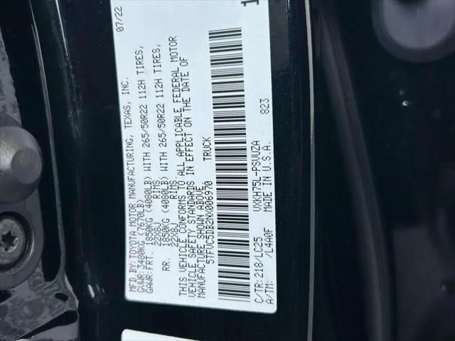 2022 Toyota Tundra Capstone
