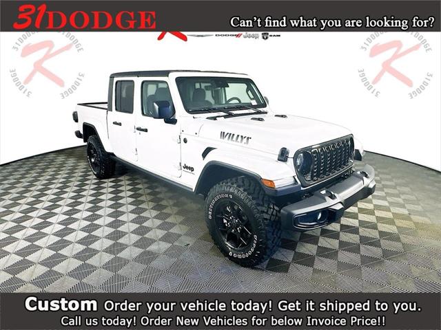 2025 Jeep Gladiator GLADIATOR WILLYS 4X4 2025 Jeep Gladiator GLADIATOR WILLYS 4X4