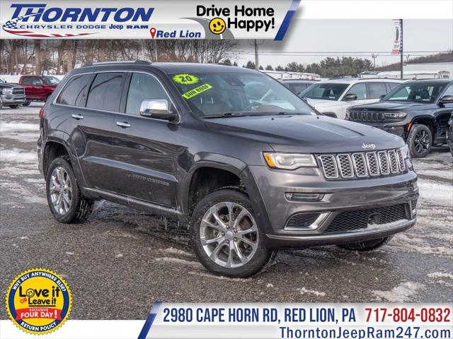2020 Jeep Grand Cherokee Summit 4X4