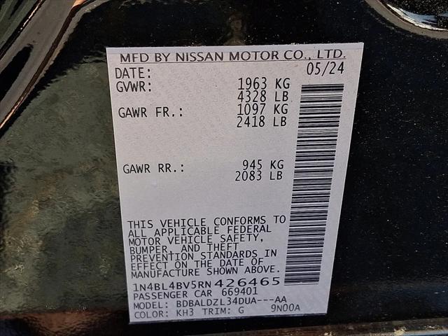 2024 Nissan Altima S FWD