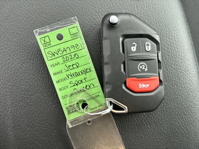 2025 Jeep Wrangler WRANGLER 4-DOOR SPORT S 2025 Jeep Wrangler WRANGLER 4-DOOR SPORT S