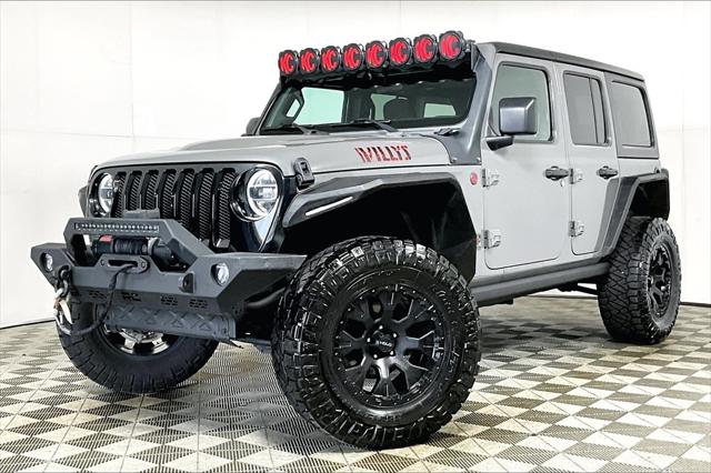 Used 2021 Jeep Wrangler Unlimited Willys with VIN 1C4HJXDG6MW593382 for sale in Olive Branch, MS