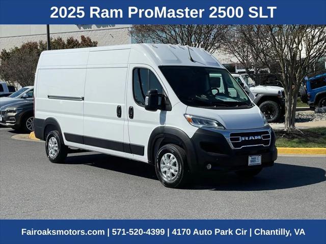 2025 RAM Ram ProMaster RAM PROMASTER 2500 SLT CARGO VAN HIGH ROOF 159 WB