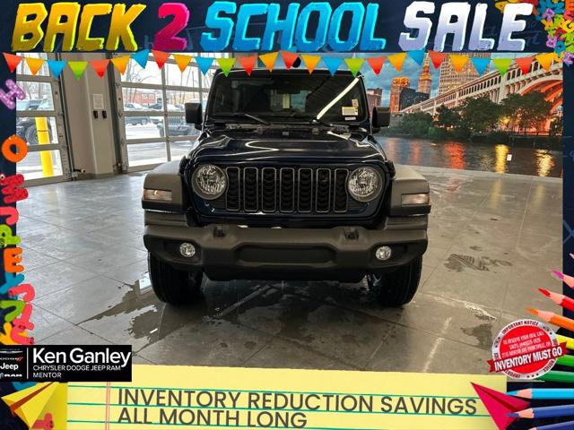 2025 Jeep Wrangler WRANGLER 4-DOOR SPORT S