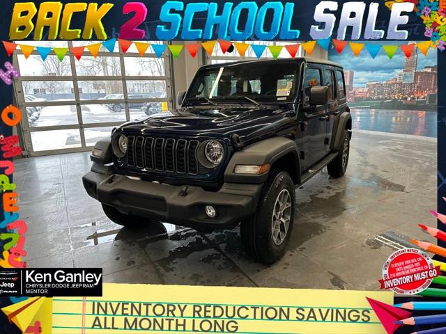 2025 Jeep Wrangler WRANGLER 4-DOOR SPORT S