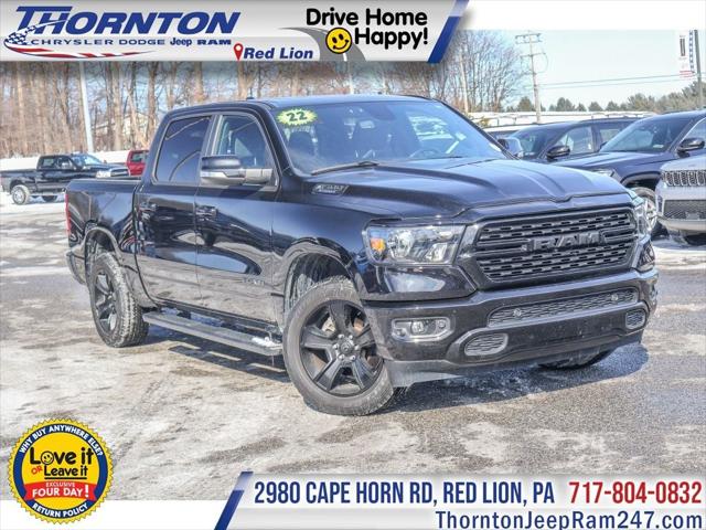 2022 RAM 1500 Big Horn Crew Cab 4x4 57 Box