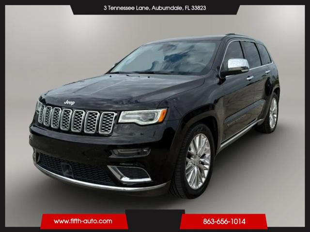 2018 Jeep Grand Cherokee Summit 4x4 for sale in Auburndale, FL