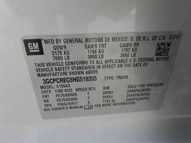2017 Chevrolet Silverado 1500 1LT