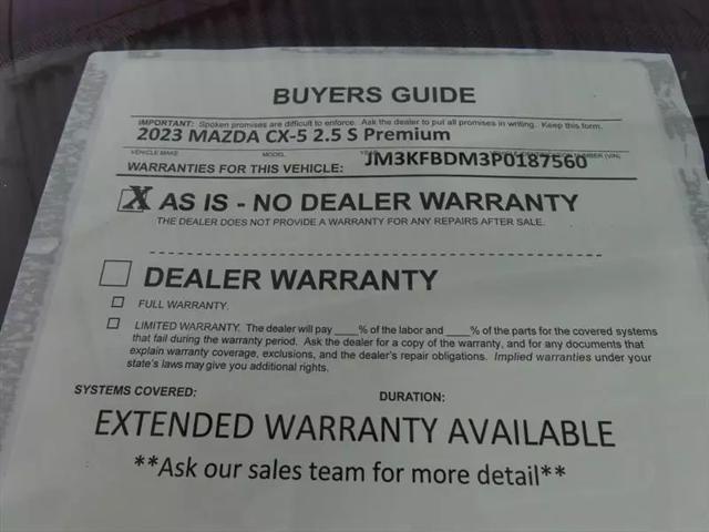 2023 Mazda CX-5 2.5 S Premium