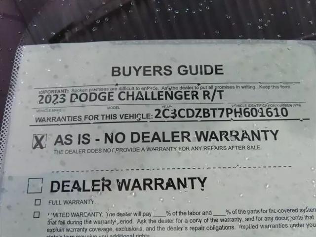 2023 Dodge Challenger R/T