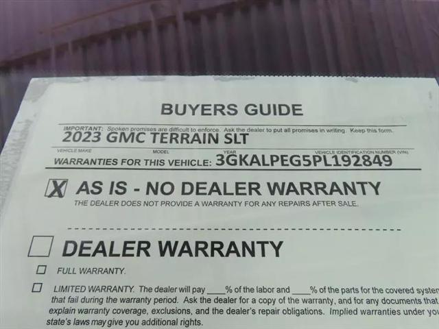 2023 GMC Terrain FWD SLT