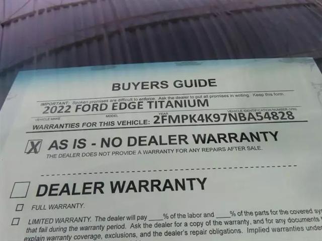 2022 Ford Edge Titanium