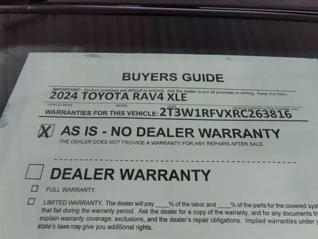 2024 Toyota RAV4 XLE