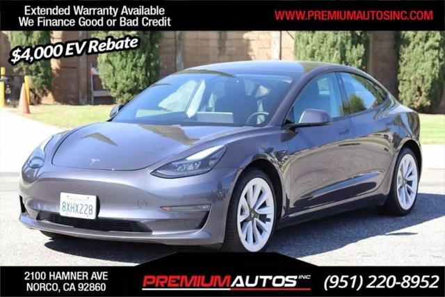 2021 Tesla Model 3 Long Range Dual Motor All-Wheel Drive for sale in Norco, CA