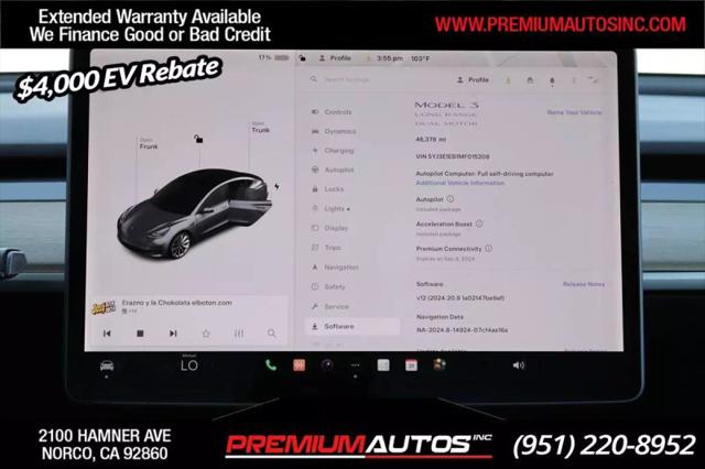 2021 Tesla Model 3 Long Range Dual Motor All-Wheel Drive