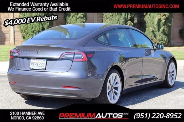 2021 Tesla Model 3 Long Range Dual Motor All-Wheel Drive