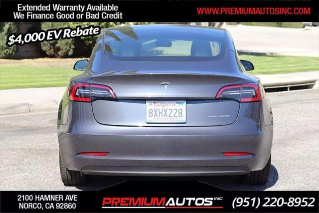 2021 Tesla Model 3 Long Range Dual Motor All-Wheel Drive