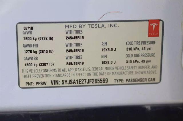 2018 Tesla Model S 75D