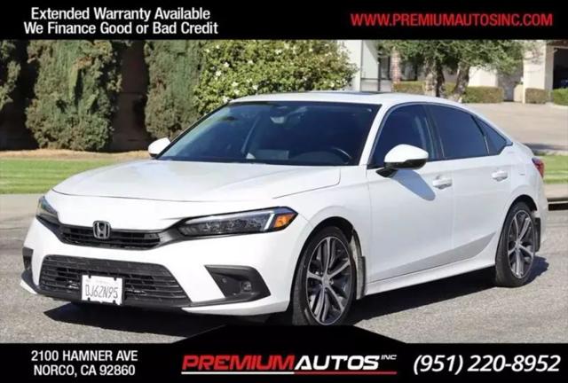 2022 Honda Civic Touring Sedan for sale in Norco, CA