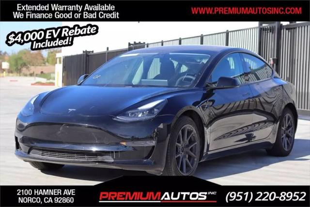 2021 Tesla Model 3 Standard Range Plus Rear-Wheel Drive for sale in Norco, CA