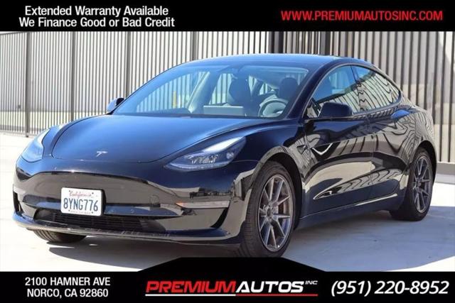 2021 Tesla Model 3 Standard Range Plus Rear-Wheel Drive for sale in Norco, CA