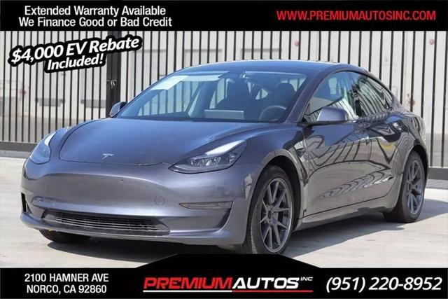 2021 Tesla Model 3 Standard Range Plus Rear-Wheel Drive for sale in Norco, CA