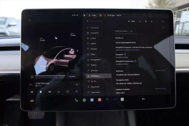 2021 Tesla Model 3 Standard Range Plus Rear-Wheel Drive