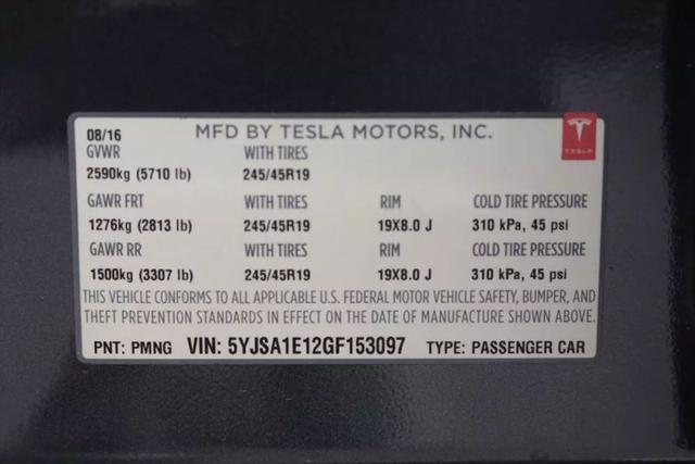 2016 Tesla Model S 85