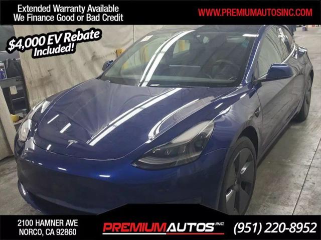 2022 Tesla Model 3 Rear-Wheel Drive for sale in Norco, CA