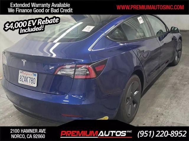 2022 Tesla Model 3 Rear-Wheel Drive