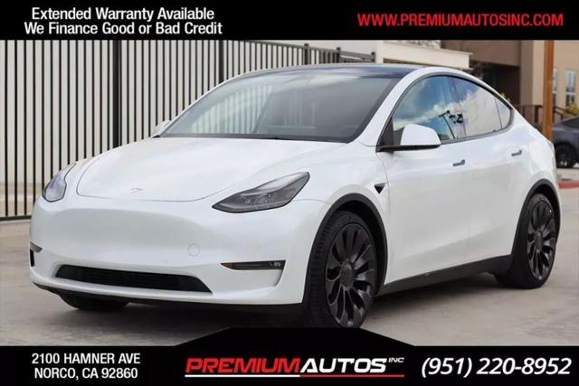2022 Tesla Model Y Performance Dual Motor All-Wheel Drive for sale in Norco, CA
