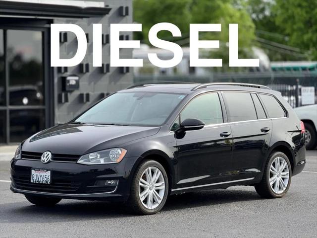 2015 Volkswagen Golf SportWagen TDI SE 4-Door for sale in Sacramento, CA