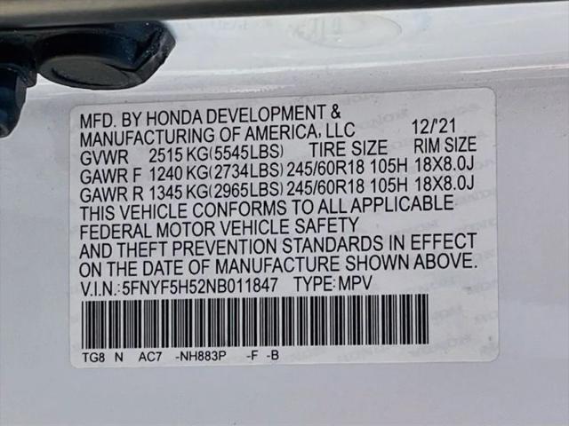 2022 Honda Pilot 2WD EX-L