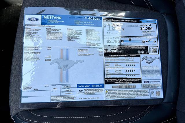 New 2025 Ford Mustang For Sale in Lubbock, TX