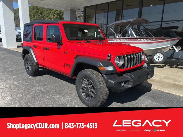 2025 Jeep Wrangler WRANGLER 4-DOOR SPORT S