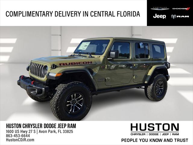 2025 Jeep Wrangler WRANGLER 4-DOOR RUBICON X