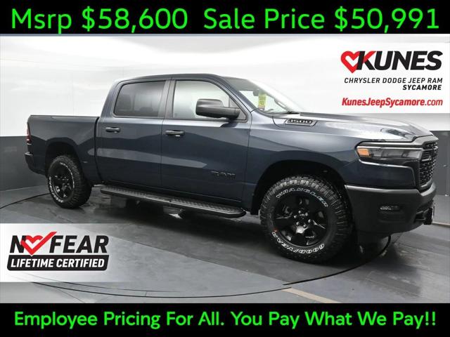 2025 RAM Ram 1500 RAM 1500 WARLOCK CREW CAB 4X4 57 BOX