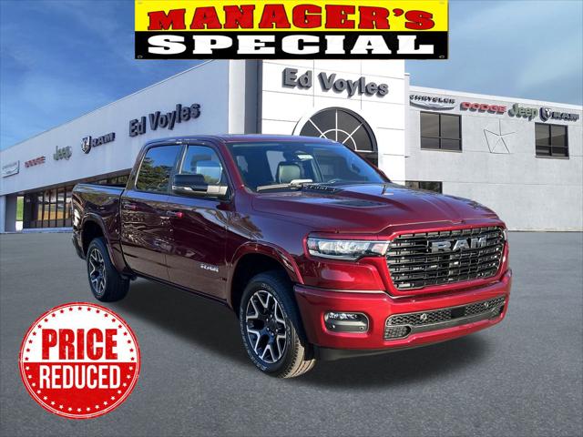 2025 RAM Ram 1500 RAM 1500 LARAMIE CREW CAB 4X4 57 BOX