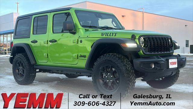 2025 Jeep Wrangler WRANGLER 4-DOOR WILLYS