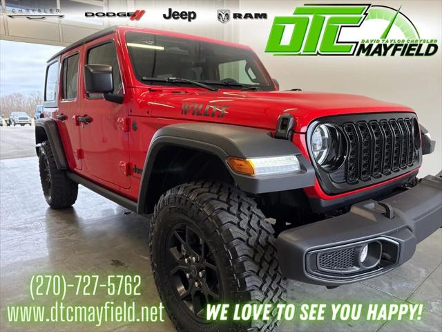 2025 Jeep Wrangler WRANGLER 4-DOOR WILLYS