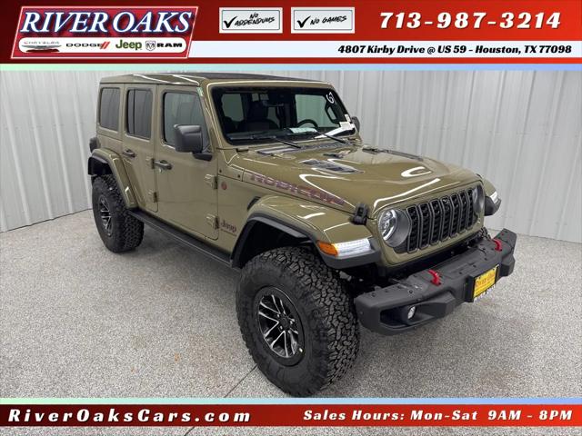2025 Jeep Wrangler WRANGLER 4-DOOR RUBICON X