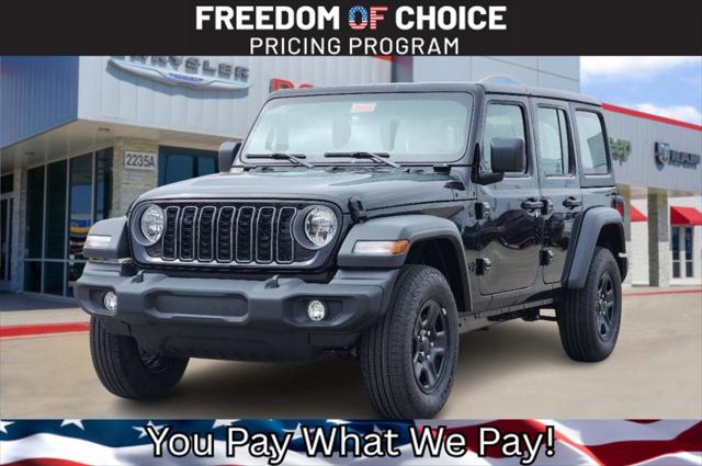 2025 Jeep Wrangler WRANGLER 4-DOOR SPORT