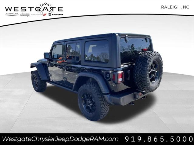 2025 Jeep Wrangler WRANGLER 4-DOOR WILLYS