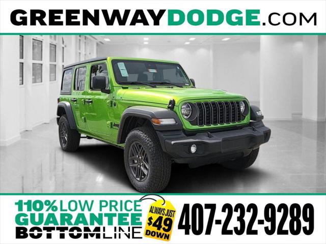 2025 Jeep Wrangler WRANGLER 4-DOOR SPORT S